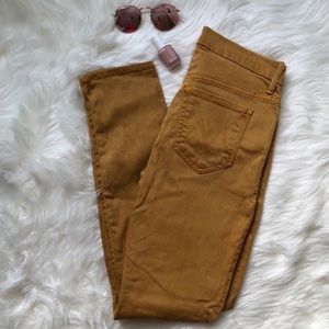 Mother denim jeans high waisted looker